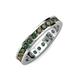 4 - Celina 2.70 mm Round Lab Created Alexandrite Eternity Band 