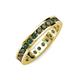 4 - Celina 2.70 mm Round Lab Created Alexandrite Eternity Band 