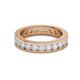 3 - Celina 3.00 mm Round White Sapphire Eternity Band 