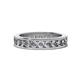 1 - Celina 3.00 mm Round Diamond Eternity Band 