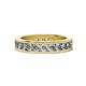 1 - Celina 3.00 mm Round Lab Grown Diamond Eternity Band 