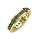 4 - Celina 3.00 mm Round Lab Created Alexandrite Eternity Band 