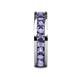 6 - Celina 3.40 mm Round Iolite Eternity Band 
