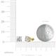 2 - Alina 1.50 ctw IGI Certified Round Lab Grown Diamond (5.80 mm) Solitaire Stud Earrings 