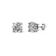 1 - Alina 0.46 ctw Round Lab Grown Diamond (3.80 mm) Solitaire Stud Earrings 
