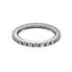 7 - Gracie 0.88 ctw Natural Diamond (2.00 mm) Women Eternity Band 