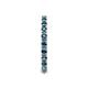 6 - Gracie 1.10 ctw Blue Diamond (2.30 mm) Women Eternity Band 