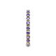 6 - Gracie 0.99 ctw Tanzanite (2.30 mm) Women Eternity Band 