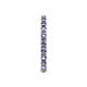 6 - Gracie 0.66 ctw Iolite (2.30 mm) Women Eternity Band 