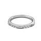 4 - Ilana 0.63 ctw Natural Diamond Women Stackable Eternity Band 