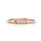 1 - Ilana 0.63 ctw Lab Grown Diamond Women Stackable Eternity Band 
