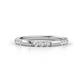 1 - Ilana 0.63 ctw Lab Grown Diamond Women Stackable Eternity Band 