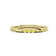 1 - Ilana 0.54 ctw Yellow Sapphire Women Stackable Eternity Band 