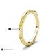 5 - Ilana 0.54 ctw Yellow Sapphire Women Stackable Eternity Band 