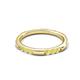 4 - Ilana 0.54 ctw Yellow Sapphire Women Stackable Eternity Band 