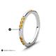 5 - Ilana 0.72 ctw Citrine Women Stackable Eternity Band 