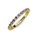 4 - Gracie 2.00 mm Tanzanite Eternity Band 