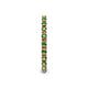 6 - Gracie 2.00 mm Green Garnet Eternity Band 