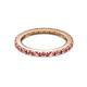 7 - Gracie 2.00 mm Pink Tourmaline Eternity Band 