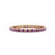 1 - Gracie 2.00 mm Amethyst Eternity Band 