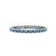 1 - Gracie 2.00 mm Blue Topaz Eternity Band 