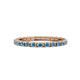 1 - Gracie 2.00 mm Blue Topaz Eternity Band 
