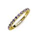 4 - Gracie 2.00 mm Iolite Eternity Band 