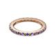7 - Gracie 2.00 mm Iolite Eternity Band 