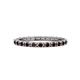 1 - Gracie 2.00 mm Red Garnet Eternity Band 