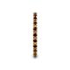 6 - Gracie 2.00 mm Red Garnet Eternity Band 
