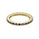 7 - Gracie 2.00 mm Black Diamond Eternity Band 