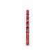 6 - Gracie 2.00 mm Ruby Eternity Band 