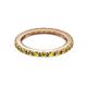 7 - Gracie 2.00 mm Yellow Diamond Eternity Band 