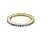 7 - Gracie 2.00 mm Tanzanite Eternity Band 