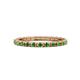 1 - Gracie 2.00 mm Green Garnet Eternity Band 