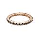 7 - Gracie 2.00 mm Black Diamond Eternity Band 
