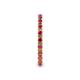 6 - Gracie 2.00 mm Ruby Eternity Band 