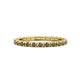 1 - Gracie 2.00 mm Smoky Quartz Eternity Band 