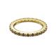 7 - Gracie 2.00 mm Smoky Quartz Eternity Band 