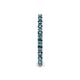 6 - Gracie 2.00 mm London Blue Topaz Eternity Band 