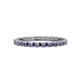 1 - Gracie 2.00 mm Iolite Eternity Band 