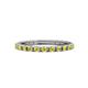 1 - Gracie 2.00 mm Yellow Sapphire Eternity Band 
