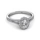 2 - Raisa Desire Diamond Halo Engagement Ring 