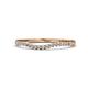 1 - Florence Prima Natural Diamonds Wedding Band 