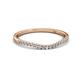 4 - Florence Prima Natural Diamonds Wedding Band 