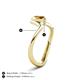 7 - Oceara 0.79 ct Pear Shape Citrine Women Wave Solitaire Engagement Ring 