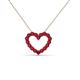 2 - Zayna Ruby Heart Pendant 