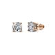 1 - Alina 0.50 ctw Lab Grown Diamond (4.00 mm) Solitaire Stud Earrings 
