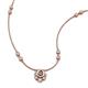 3 - Avira Fine Unseen 0.35 ctw Pear Shape Smoky Quartz accented Round Natural Diamond Floral Necklace 