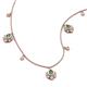 3 - Inara Fine Unseen 0.75 ctw Pear Shape Created Alexandrite accented Round & Rose Cut Diamond Floral Necklace 